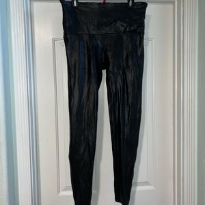 Spanx faux leather leggings